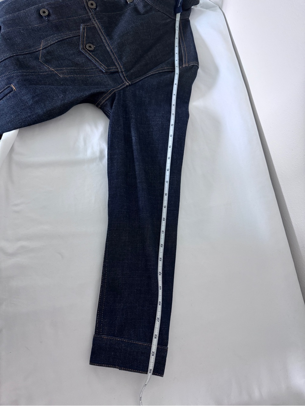 *UPDATED DESCRIPTION* Brave Star Ironside Dark Selvage Denim Trucker Jacket M - Picture 14 of 15